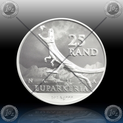 1oz JUŽNA AFRIKA 25 Rand 2019 (Natura 2019 - Archosauria) BU